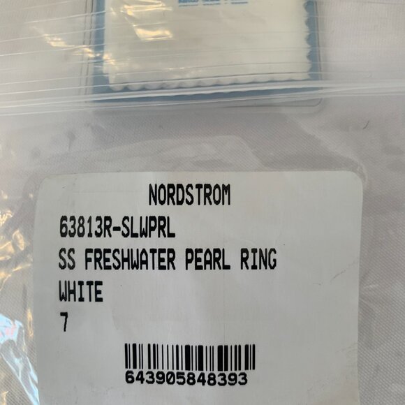 Samuel B Size 7 7.5mm Freshwater Pearl Ring - Picture 3 of 5